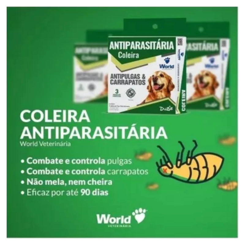 Colar Anti Pulgas e Carrapatos