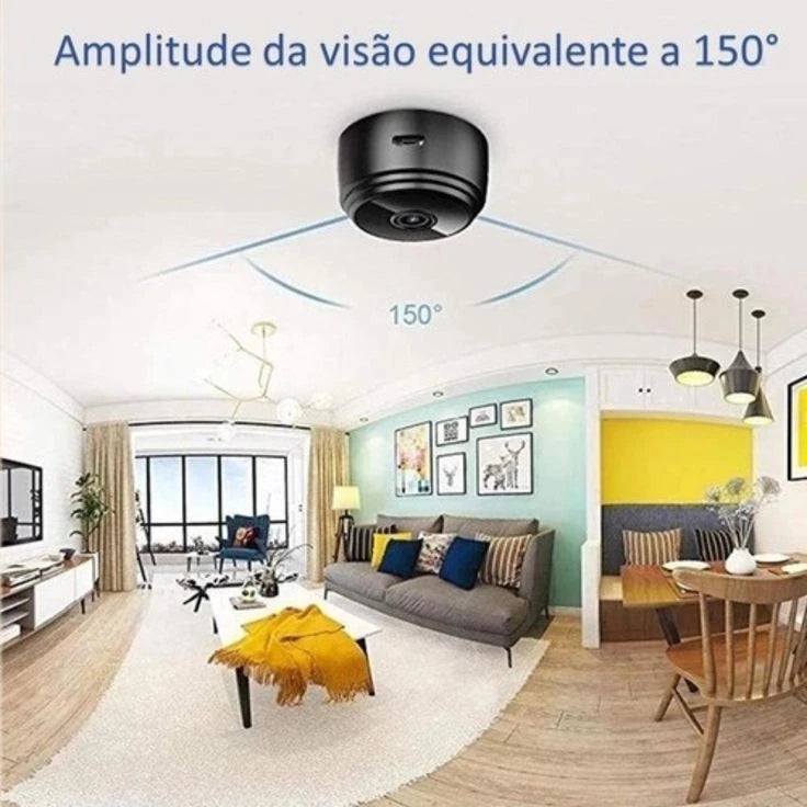 Mini Câmera WiFi HD