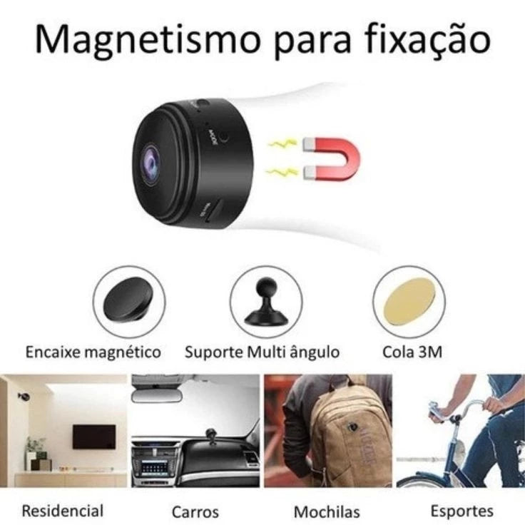 Mini Câmera WiFi HD